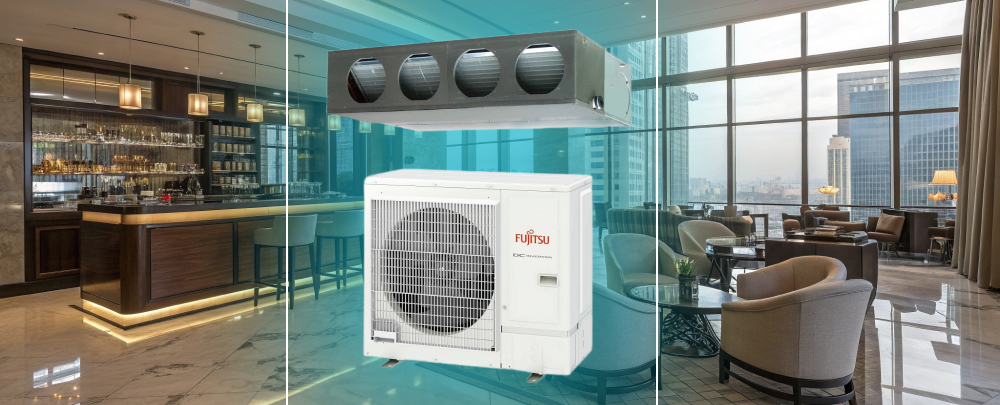 Преимущества системы кондиционирования Fujitsu для гостиниц и общественных зданий Преимущества системы кондиционирования Fujitsu для гостиниц и общественных зданий
